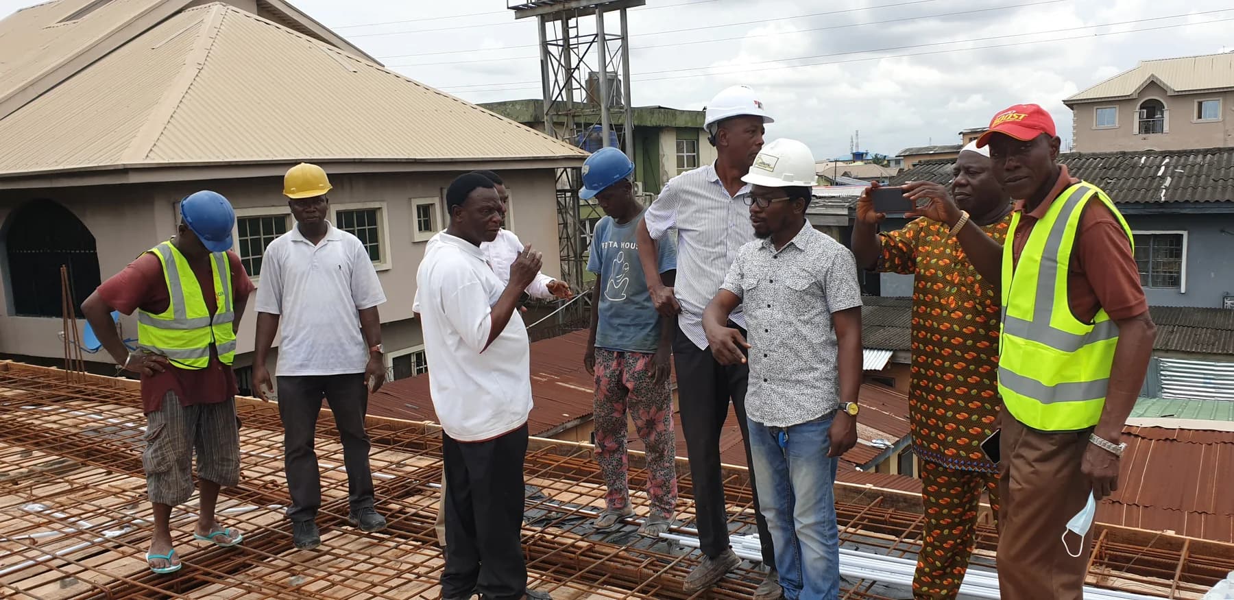 Construction work in progress