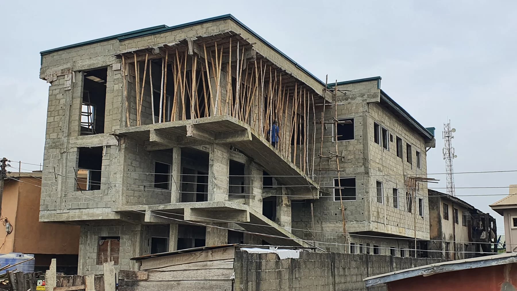 Construction work in progress