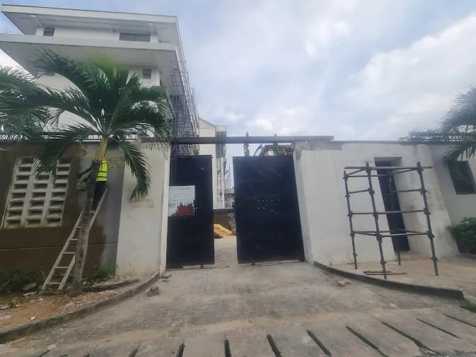 Construction work in progress