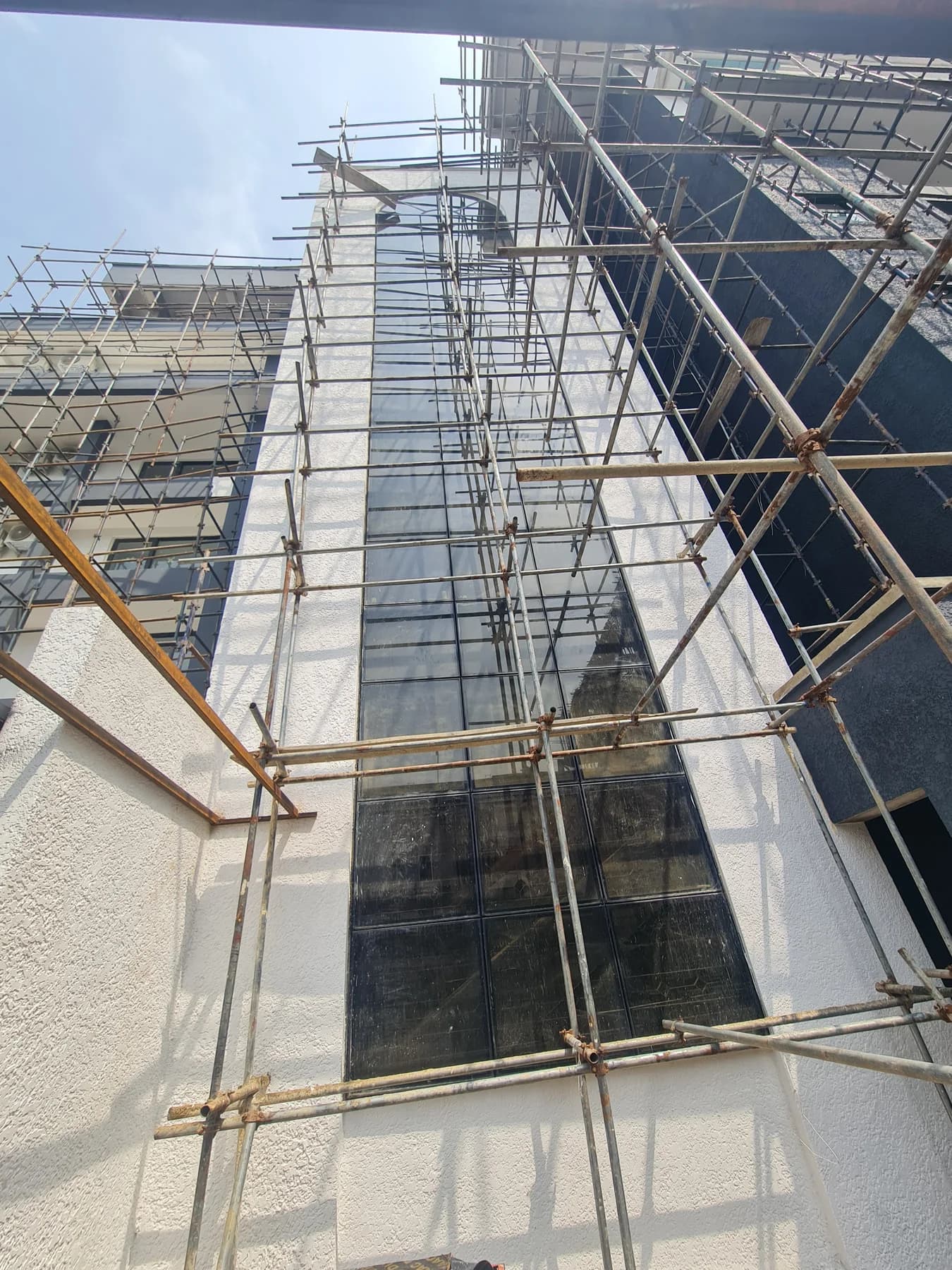 Construction work in progress