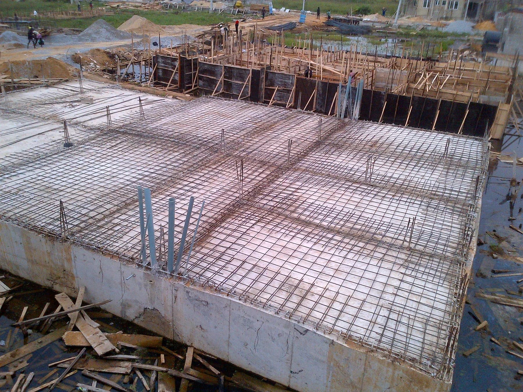 Construction work in progress