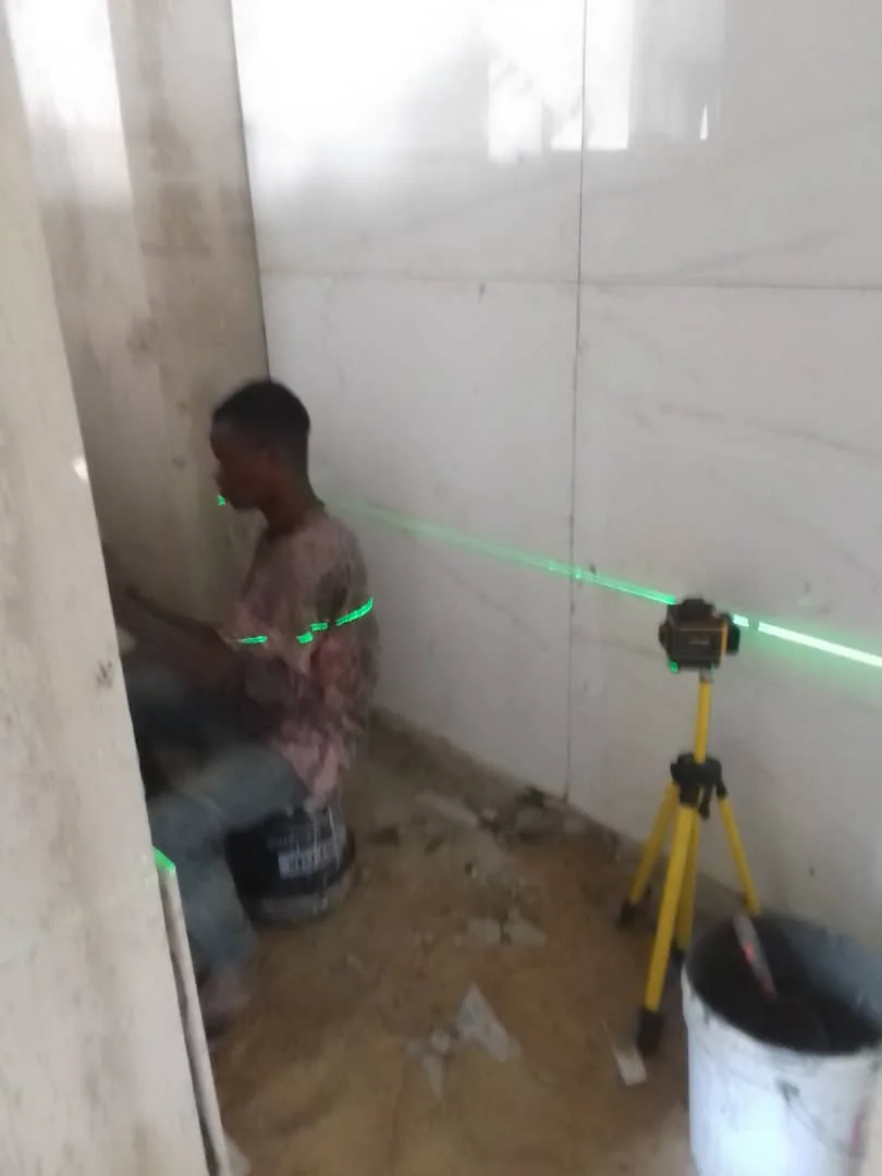 Construction work in progress